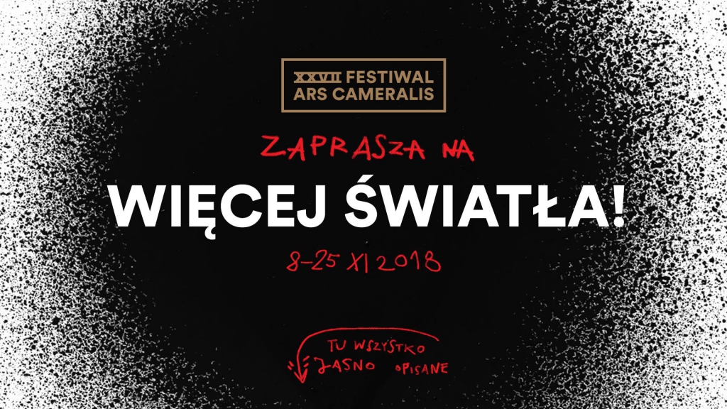 Grafika promująca XXVII Edycja Festiwalu Ars Cameralis.