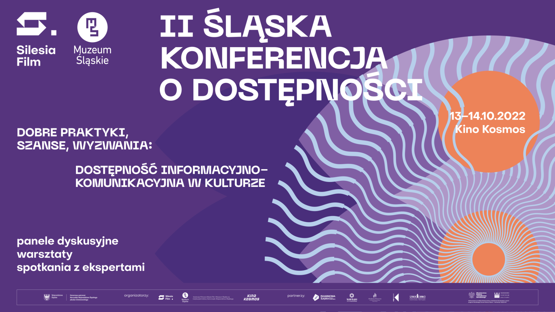 II ŚLĄSKA KONFERENCJA O DOSTĘPNOŚCI. Dobre praktyki, szanse, wyzwania: dostępność informacyjno-komunikacyjna w kulturze