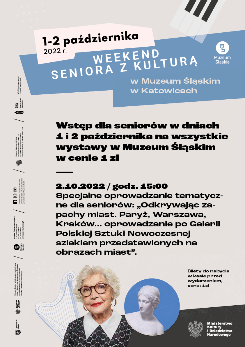 Weekend seniora z kulturą// 1-2 października 2022