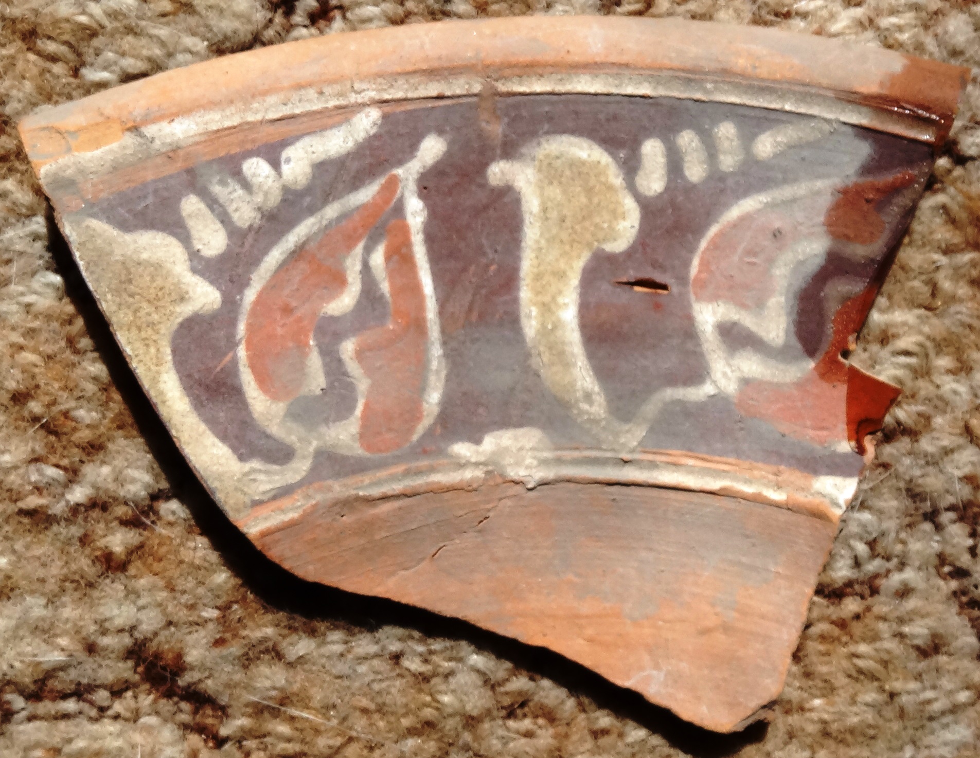 Fragment naczynia nowożytnego, XVII-XVIII wiek, Miechocin (obecnie w granicach miasta Tarnobrzeg)