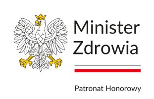 MINISTER PATRONAT znak podstawowy kolor biale tlo