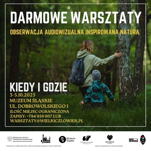 see the sound: grafika informacyjna ze szczegółami warsztatów